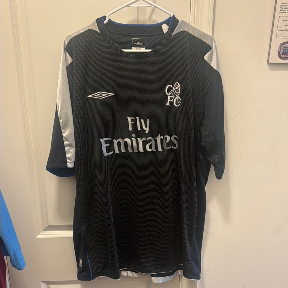 John Terry Umbro Black Chelsea FC Jersey